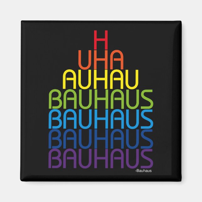 Bauhaus Magnet (Vorne)