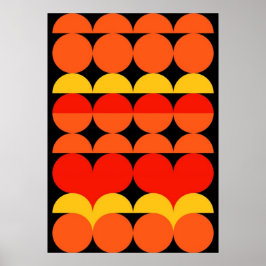 Bauhaus, modern, minimalistisch, geometrisch, abst poster