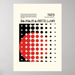 Bauhaus, modern, minimalistisch, geometrisch, abst poster