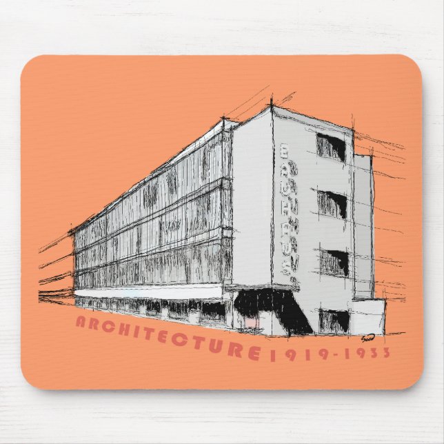 BAUHAUS MOUSEPAD (Vorne)