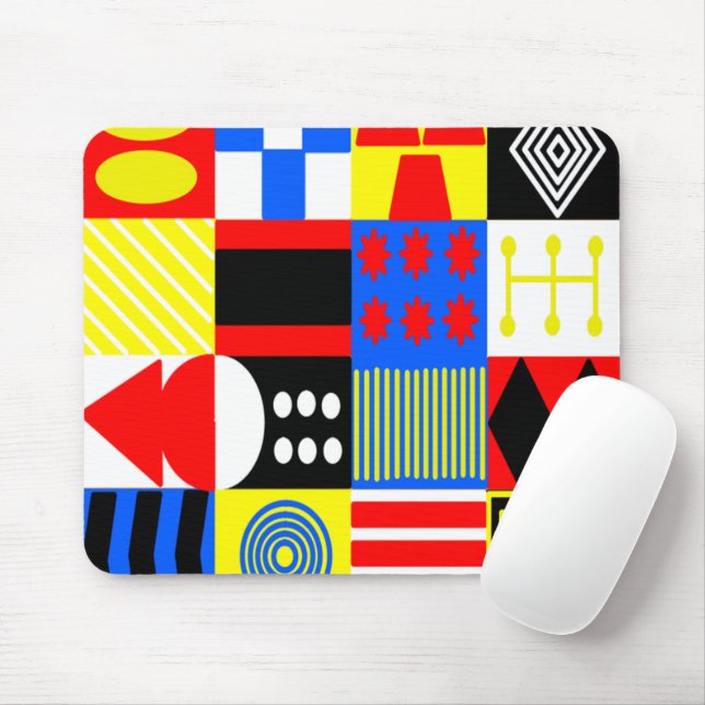 Bauhaus Mousepad (Mit Mouse)