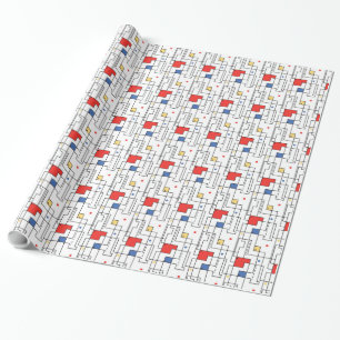 Bauhaus Pattern Geschenkpapier