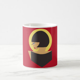 Bauhaus-Porträt Kaffeetasse