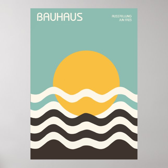 Bauhaus Poster (Vorne)