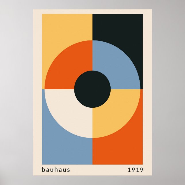 BAUHAUS POSTER (Vorne)