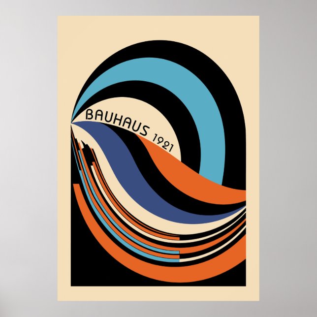 Bauhaus Poster (Vorne)