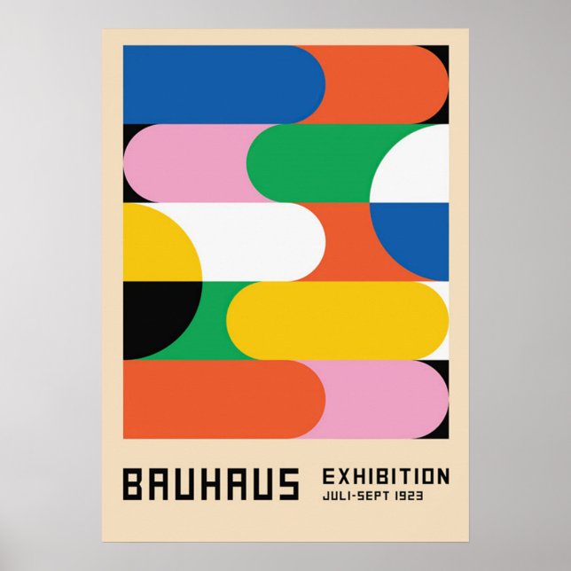 BAUHAUS POSTER (Vorne)