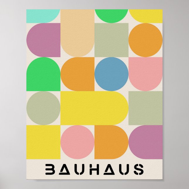 Bauhaus Poster (Vorne)
