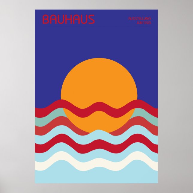 Bauhaus Poster (Vorne)