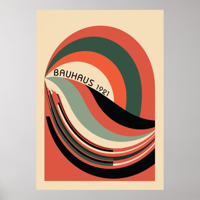 Bauhaus Poster (Vorne)