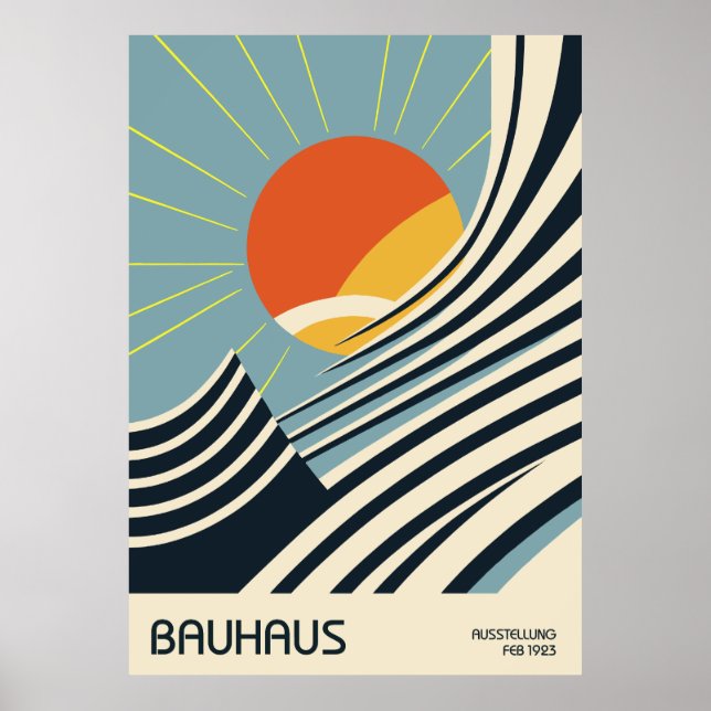 Bauhaus Poster (Vorne)