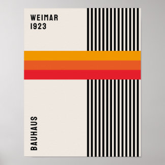 Bauhaus Poster, Bauhaus Ausstellung 1923 B31 Poster