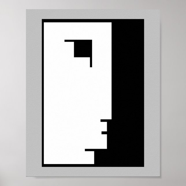 Bauhaus-Poster, Emblem Poster (Vorne)