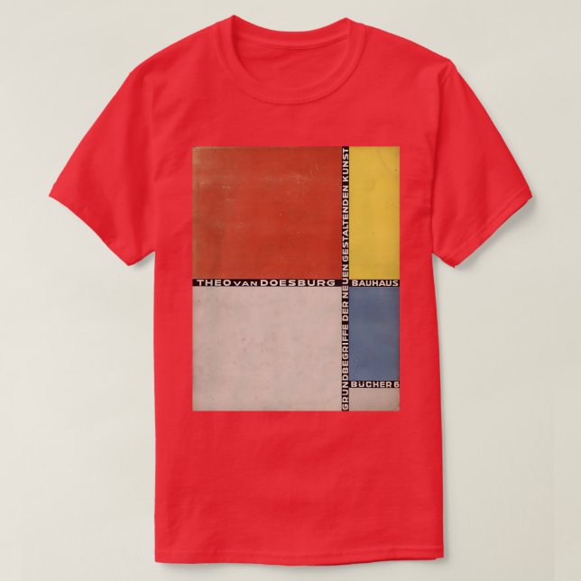 Bauhaus Poster T-Shirt (Design vorne)