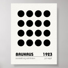 Bauhaus Poster Wand an Wand Kunst