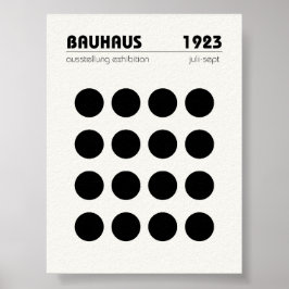 Bauhaus Poster Wand an Wand Kunst