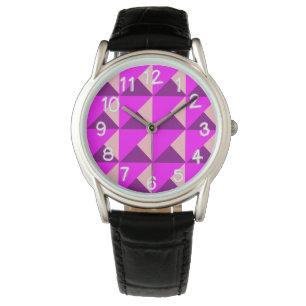 Bauhaus Quilt Armbanduhr