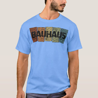 Bauhaus Retro Muster T-Shirt