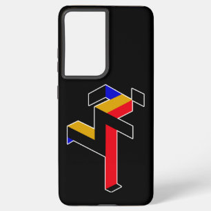 Bauhaus Running Man Poster Samsung Galaxy Hülle