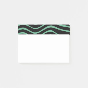 Bauhaus Seafoam Green Abstrakt Post-it Klebezettel