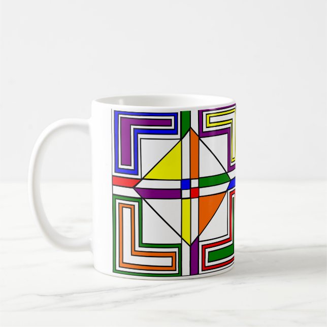 Bauhaus Stains Glass Kaffeetasse (Links)
