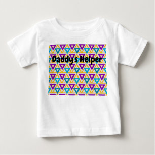 Bauhaus Triangle Mesh / Baby T-shirt