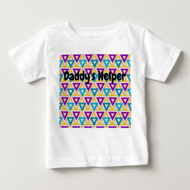 Bauhaus Triangle Mesh / Baby T-shirt (Vorderseite)