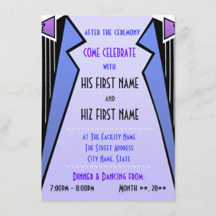 Bauhaus Tuxedo - LBV (Empfang) Einladung