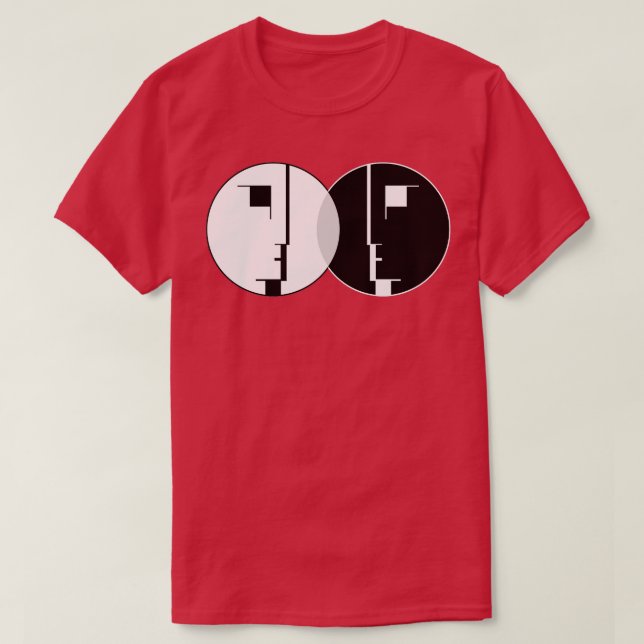 Bauhaus Twins ohne meine dunkle Seite bin ich nich T-Shirt (Design vorne)