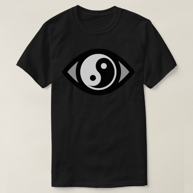 BAUHAUS YIN YANG EYE T-Shirt (Design vorne)