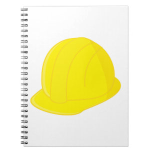 Bauhelm Notizblock