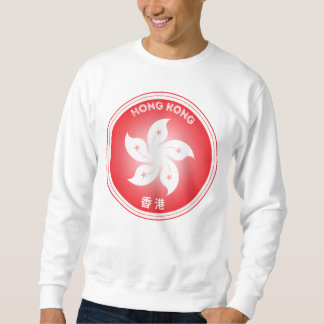 Bauhinia Blume der Kreisform Hongkong, Sweatshirt