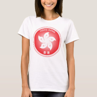 Bauhinia Blume der Kreisform Hongkong, T-Shirt