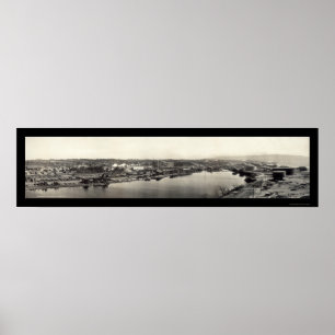 Bauholz-Redondo- BeachFoto 1909 Poster