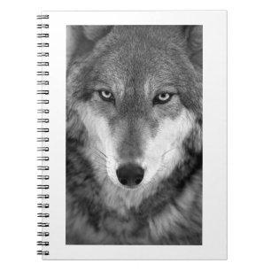 Bauholz Wolf#1-Notebook Notizblock