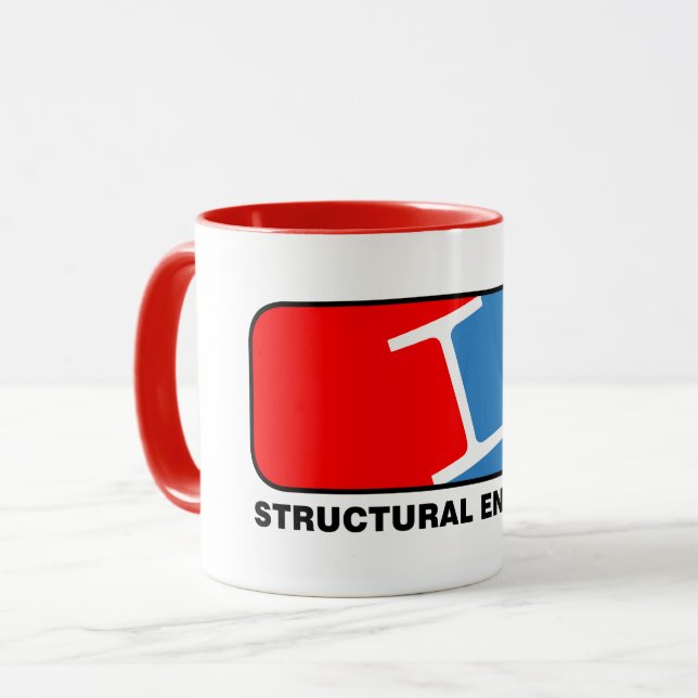 Bauingenieur-Liga Tasse (Vorderseite Links)