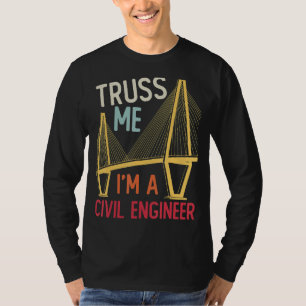 Bauingenieurbüro Ich bin ein Ziviler Eng T-Shirt