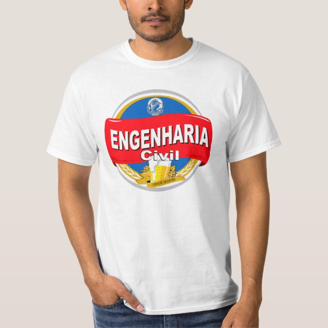 Bauingenieurwesen T-Shirt (Vorderseite)