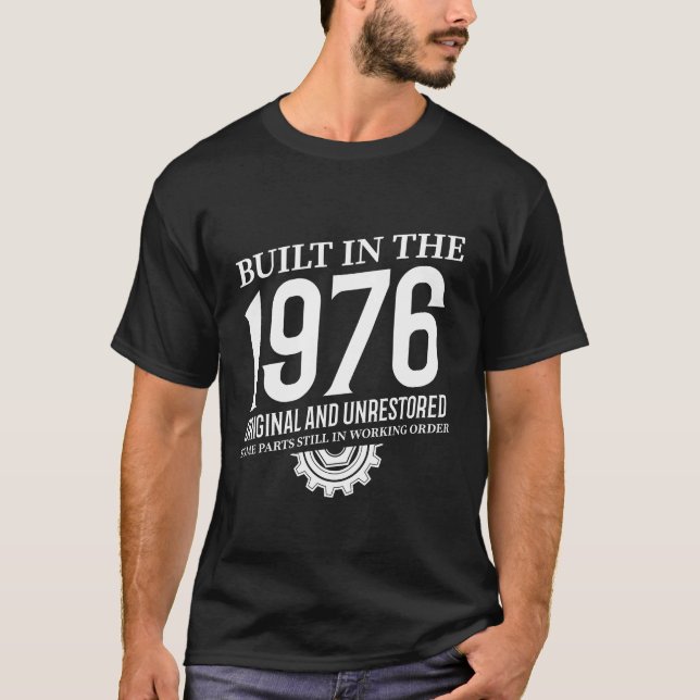 Baujahr 1976 T-Shirt (Vorderseite)