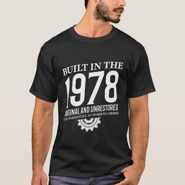 Baujahr 1978 T-Shirt (Vorderseite)