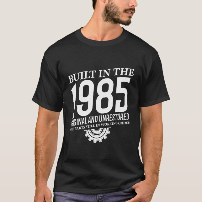Baujahr 1985 T-Shirt (Vorderseite)