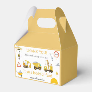 Baukasten für LKW-Kindergeburtstag Geschenkschachtel