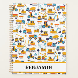 Baukasten-Lkw Personalisierte Kinder Planer