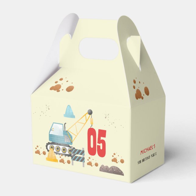 Baukastenjunge Geburtstag Geschenkschachtel (Vorderseite)