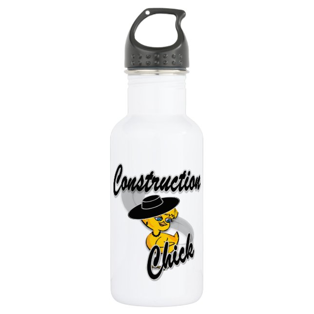 Baukick #4 edelstahlflasche (Vorderseite)