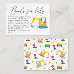 Baukinderduschkarte Begleitkarte