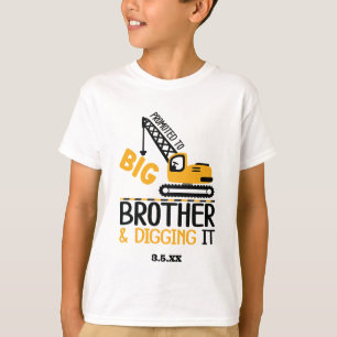 Baukrane Big Brother Gravur It Kid T-Shirt