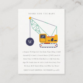 Baukranheber für Kinderdusche Begleitkarte