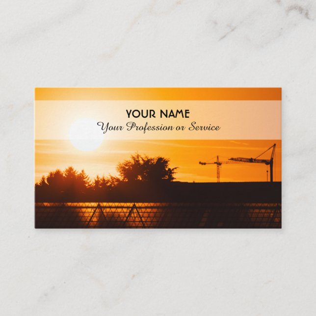 Baukranspezialbusse und Turmkranspezialbusse Visitenkarte (Vorderseite)