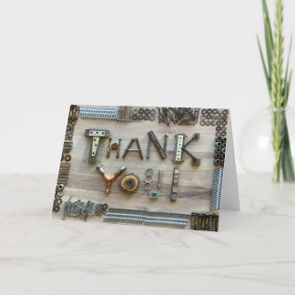 Baukunde dank Fotokarte Dankeskarte